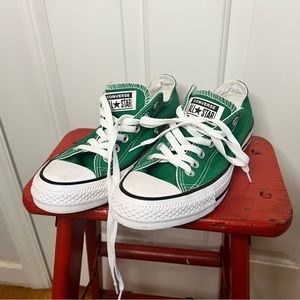 Converse Kelly Green Size 7.5 Women’s 5.5 Mens New